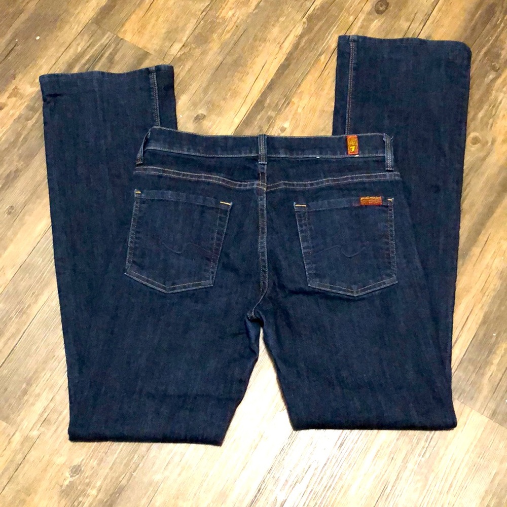 7 For All Mankind Jeans High Waist Boot Cut SZ 29